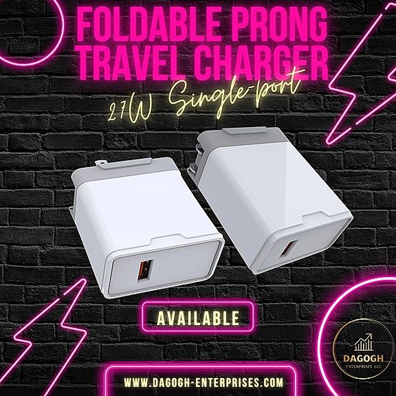 Foldable travel Charger