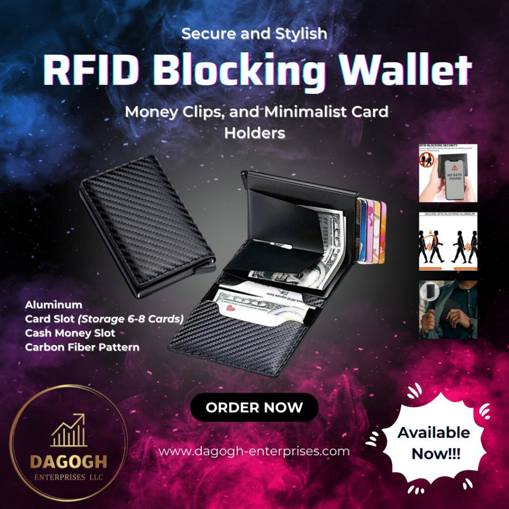 RFID Blocking wallet